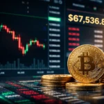 Bitcoin Price Index shows a 1.73% decline to $67,536.87 amid short-term volatility and institutional repositioning.